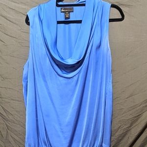 Lane Bryant sleeveless cowl neck top